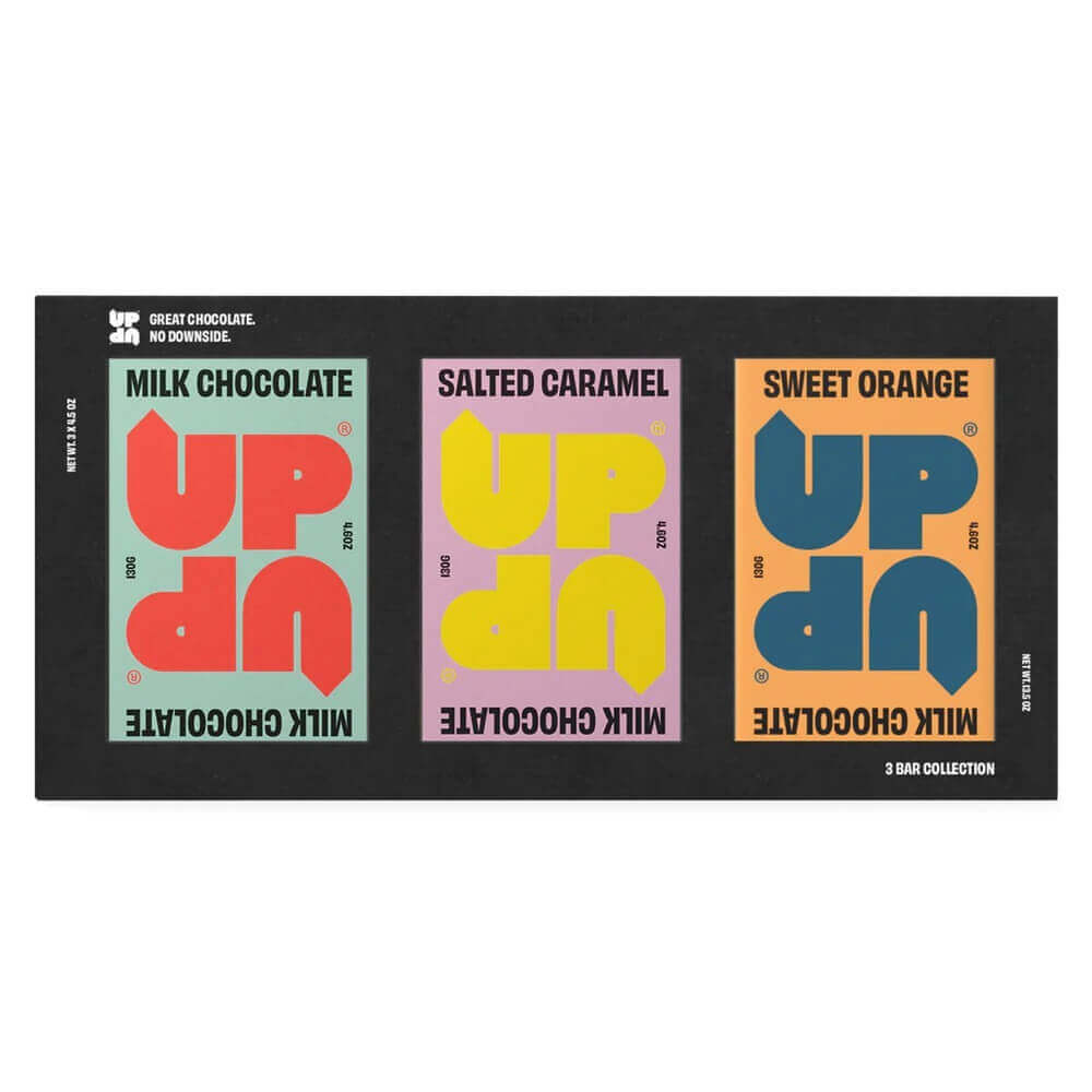 UP UP Milk Chocolate Trio Gift Box 390g